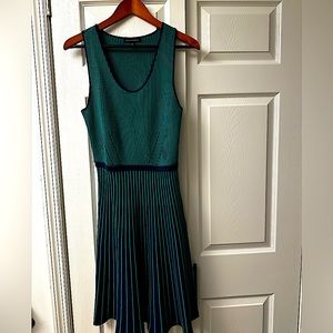 Banana Republic Knitted Stripe Flare Dress size M in excellent condition.